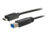 C2G 3m USB 3.1 Gen 1 USB Type C to USB B Cable M/M - Close up