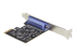 StarTech.com 1-Port Parallel PCIe Card, PCI Express to Parallel DB25 LPT Adapter Card, Desktop Expansion Controller for Printer, SPP/ECP - Back