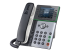 Poly Edge E300 - VoIP phone with caller ID/call waiting - Right-angle