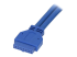 StarTech 2 Port Panel Mount USB 3.0 Cable - Close up