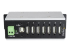 StarTech.com 7 Port USB 2.0 Hub, Metal Industrial USB-A Hub (7x USB-A) with ESD & Surge Protection, Extended Operating Temp -40 to 185°F, Din Rail/Wall/Desk Mountable, USB Expander, Rugged - Front