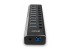 Lindy - Hub - with on/off switches - Top