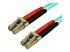 StarTech.com 7 m OM4 LC to LC Multimode Duplex Fiber Optic Patch Cable - Close up
