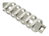 StarTech.com Flexible Cable Management Raceway Spine Vertebrae, 3/4"(20mm)W x 1/2"(14mm)H, 20"(0.5m) length, Nylon 66 Network Cable/Power Cord Hider Kit, Wall Wire Duct System, UL Listed - Close up