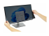 Kensington - Display privacy filter - Left-angle