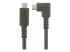StarTech 3ft (1m) Rugged Right Angle USB-C Cable, USB 10 Gbps, USB C to C Data Transfer Cable, 4K 60Hz DP Alt Mode, 100W Power Delivery - Front