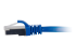 C2G Cat5e Booted Shielded (STP) Network Patch Cable - Close up