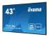 iiyama ProLite LH4341UHS-B2 - Right-angle