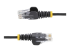 StarTech.com 2m Slim LSZH CAT6 Ethernet Cable, 10 Gigabit Snagless RJ45 100W PoE Patch Cord, CAT 6 10GbE UTP Network Cable w/Strain Relief, Black, Fluke Tested/ETL, Low Smoke Zero Halogen - Multi-angle