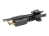 Eaton Tripp Lite Series HDMI Cable Lock Clamp Tie Screw for HDTVs Blu-Ray Installations - Right-angle