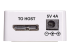 Eaton Tripp Lite series 10-Port USB 3.0 / USB 2.0 Combo Hub - Left side