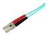 StarTech.com Aqua OM4 Duplex Multimode Fiber - Close up