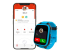 Xplora XGO3 - Blue - smart watch with band - Right-angle