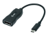 i-Tec USB-C Display Port Adapter - Right-angle