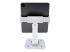 StarTech.com Adjustable Tablet Stand for Desk, Desk/Wall Mountable, Supports Up to 2.2lb, Universal Tablet Stand Holder for Desk, Articulating Tablet Mount with Pivot/Swivel/Rotate - Back