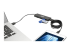 Eaton Tripp Lite series 4-Port Portable Slim USB 3.0 Superspeed Hub w/ Built In Cable - Right-angle