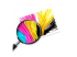 HP 308 - 2-pack - black, yellow, cyan, magenta - Front