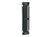 Intellinet Patch Panel, Cat5e, Wall-mount, UTP, 12-Port, Black - Left-angle