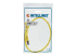 Intellinet Network Patch Cable, Cat6A, 1m, Yellow, Copper, S/FTP, LSOH / LSZH, PVC, RJ45, Gold Plated Contacts, Snagless, Booted, Lifetime Warranty, Polybag - Front