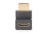 StarTech.com Down Angle HDMI 2.0 Adapter, 90-Degree HDMI Port Saver, M/F - Back