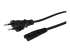 StarTech.com 1m (3ft) Laptop Power Cord, EU Plug to C7, 2.5A 250V, 18AWG, Notebook / Laptop Replacement AC Power Cord, Printer/Power Brick Cord, Europlug to IEC 60320 C7 - Right-angle