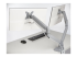 Kensington SmartFit One-Touch Dual Monitor Arm - Back