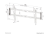 Neomounts WL35-550BL18 - Right-angle