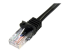 StarTech.com 3m Black Cat5e / Cat 5 Snagless Patch Cable - Close up