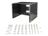 StarTech.com Wall Mount Patch Panel Rack - Right-angle