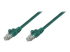 Intellinet Network Patch Cable, Cat5e, 20m, Green, CCA, U/UTP, PVC, RJ45, Gold Plated Contacts, Snagless, Booted, Lifetime Warranty, Polybag - Right-angle