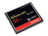 SanDisk Extreme Pro - flash memory card - Left-angle