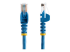 StarTech.com 0.5m Blue Cat5e / Cat 5 Snagless Ethernet Patch Cable 0.5 m - Front
