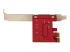 StarTech.com SATA PCIe Card, 2 Port PCIe SATA Expansion card, 6Gbps SATA Card, Full/Low Profile, PCI Express to SATA Adapter, ASM1062R SATA RAID Controller Card - Back