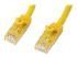 Startech 3m CAT6 Ethernet Cable, 10 Gigabit Snagless RJ45 650MHz 100W PoE Patch Cord, CAT 6 10GbE UTP Network Cable w/Strain Relief, Yellow, Wiring is UL Certified/TIA - Right-angle