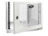 Eaton Tripp Lite Series Wallmount Rack Enclosure Cabinet 9U Switch Depth Deep White - Left-angle