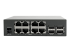 Eaton Tripp Lite Series 8-Port Console Server with Dual GB NIC, 4G, Flash & 4 USB Ports - Back