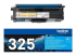 Brother TN325C - cyan - Front