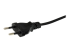 StarTech.com 1m (3ft) Laptop Power Cord, EU Plug to C7, 2.5A 250V, 18AWG, Notebook / Laptop Replacement AC Power Cord, Printer/Power Brick Cord, Europlug to IEC 60320 C7 - Close up