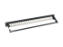 Eaton Tripp Lite Series 24-Port Cat6a Patch Panel Feedthrough Rackmount RJ45 Ethernet 1U - Back