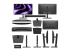 Dell Pro P P2426HE - without stand - Multi-angle