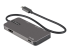 StarTech.com USB C Multiport Adapter, USB-C to 4K 30Hz HDMI, 100W Power Delivery Pass-through, SD/MicroSD Slot, 3-Port USB 3.0 Hub, USB Type-C Mini Dock, 12" (30cm) Long Attached Cable - Left-angle