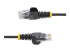 Startech 3m Slim LSZH CAT6 Ethernet Cable, 10 Gigabit Snagless RJ45 100W PoE Patch Cord, CAT 6 10GbE UTP Network Cable w/Strain Relief, Black, ETL, Low Smoke Zero Halogen - Front