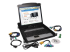 Eaton Tripp Lite Series 8-Port Rack Console KVM Switch built in IP w/ 19" LCD 1U - Left-angle