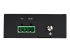 StarTech.com PoE+ Industrial Fiber to Ethernet Media Converter 60W, SFP to RJ45, Singlemode/Multimode Fiber to Copper Gigabit Ethernet, Compact, IP-30/ -40 to +75C, PoE+ Media Converter - Left side