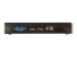 StarTech.com 4 Port Black USB KVM Switch Kit with Cables and Audio - 