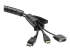 Startech 2.5m (8.2ft) Cable Management Sleeve - Close up