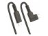 StarTech 1.6ft (50cm) Rugged Right Angle USB-C Cable, USB 3.2 Gen 2 (10 Gbps), USB C to C Data Transfer Cable, 4K 60Hz DP Alt Mode, 100W Power Delivery - Left-angle