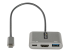StarTech.com USB C Multiport Adapter, USB-C to HDMI 4K Video, 100W Power Delivery Passthrough Charging, 2-Port USB 3.0 Hub 5Gbps (1xType-C/1xA), USB-C Mini Dock, USB-C Travel Dock - Front