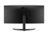 LG 34" Ultrawide 34WR50QK-B QHD Curved HDR Business/Gaming Monitor - Back
