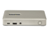 StarTech.com USB C Dock, USB-C to DisplayPort 4K 30Hz or VGA, Mini USB-C Laptop Docking Station with 65W Power Delivery Pass-Through Charging, 4-Port USB 3.1 Gen 1 Hub, GbE - Front
